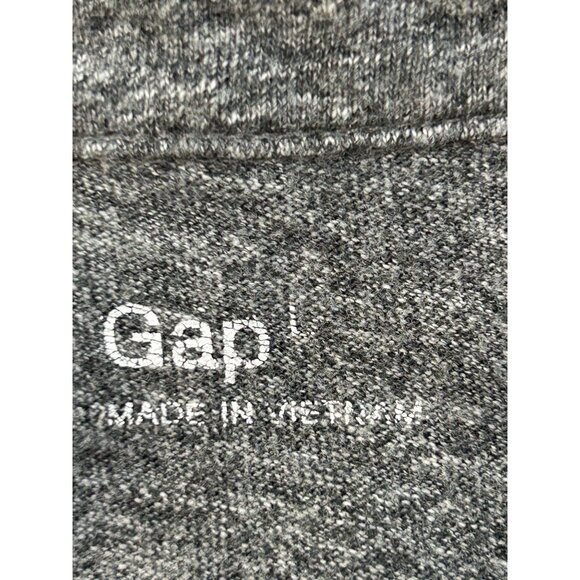 Gap Men’s Polo Shirt Grey L Short Sleeve Cotton 3-Button Chest Pockets Stretchy - Picture 5 of 11